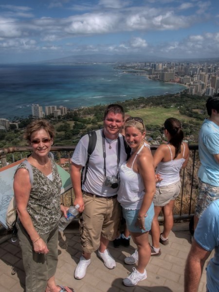 P7313874.jpg - We made friends with newlyweds, Tom & Kerry during the climb.